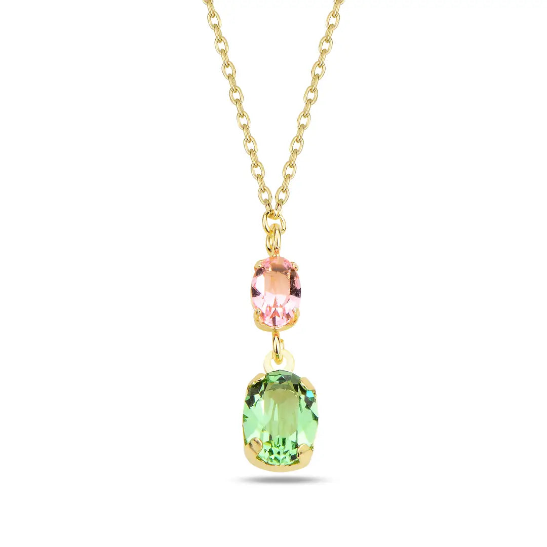 Rounded Elegance Duo Kolye