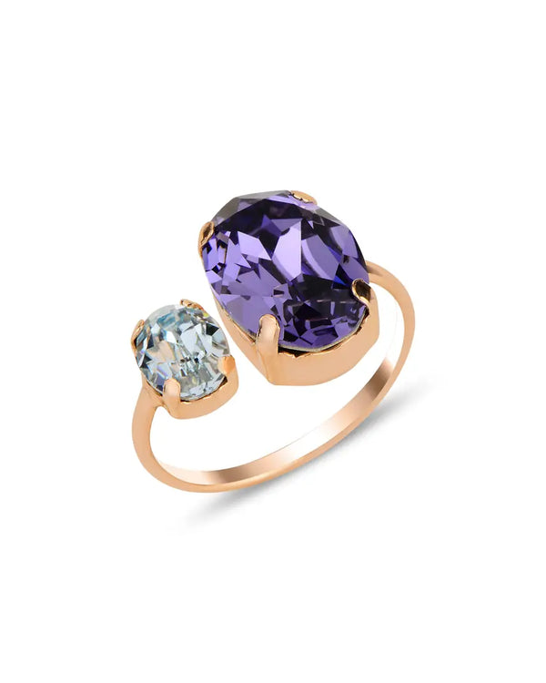 Rounded Elegance Acik Yuzuk