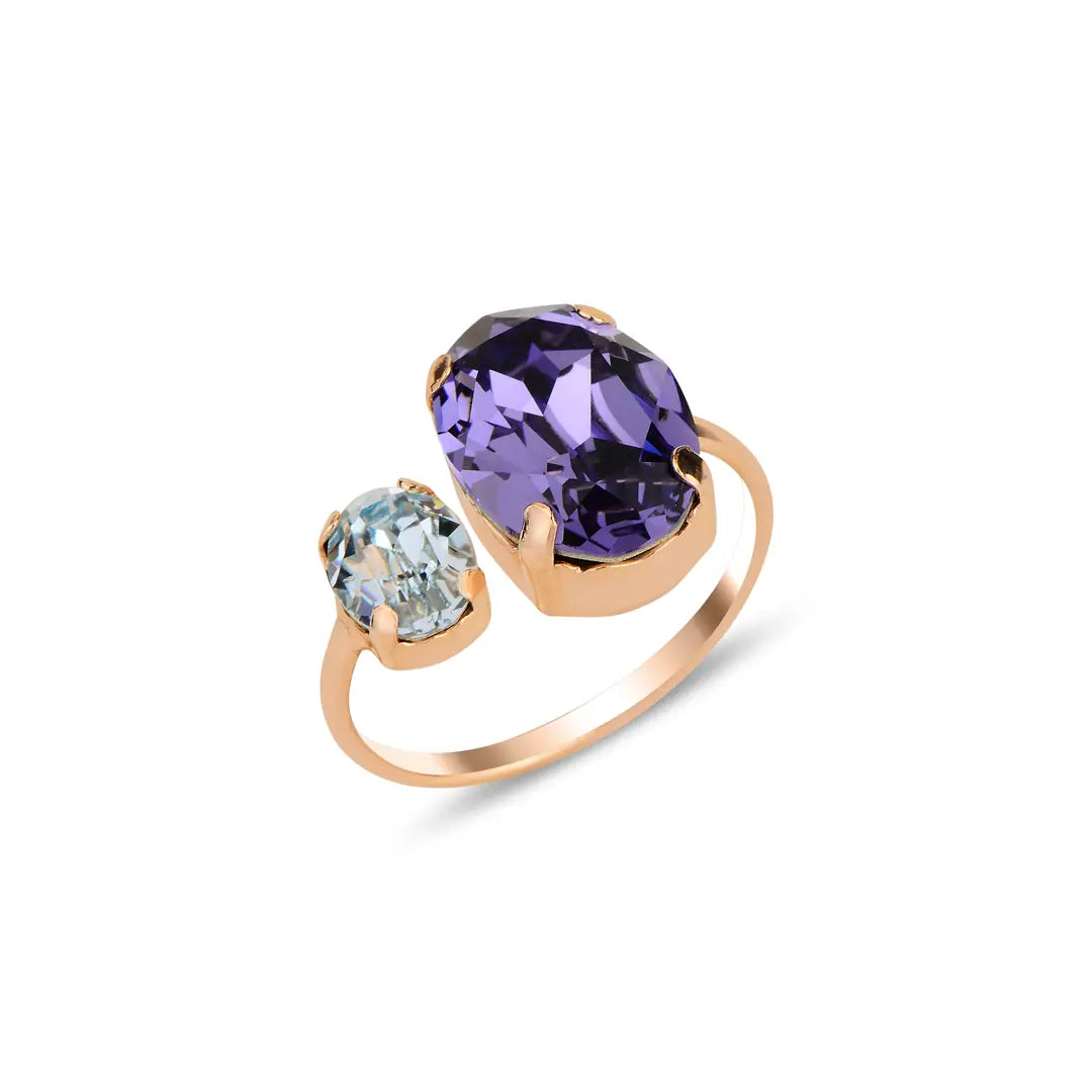Rounded Elegance Acik Yuzuk